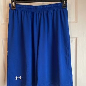Men's blue Under Armour shorts size L